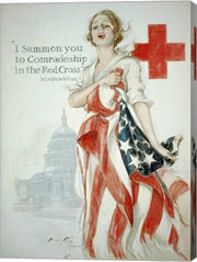Harrison Fisher WWI American Red Cross Poster