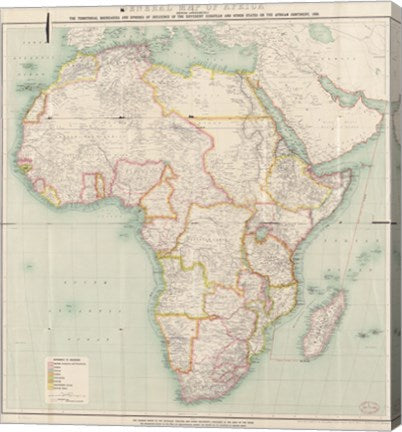 Africa 1909, Edward Hertslet