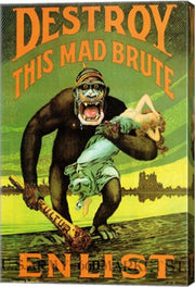 Destroy This Mad Brute' US Enlist Poster