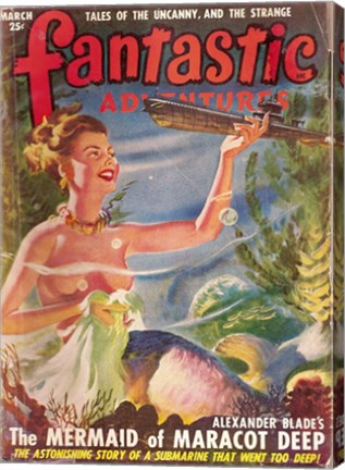 Fantastic Adventures 1949 March Cover