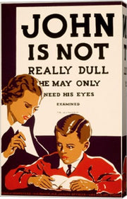John is Not  Really Dull, WPA Poster, ca. 1937