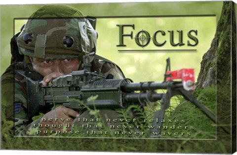Focus Affirmation Poster, USAF
