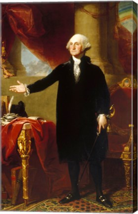 Gilbert Stuart, George Washington Lansdowne Portrait, 1796