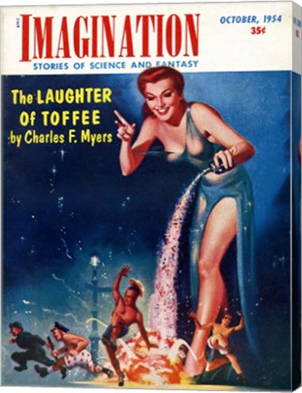 Imagination Cover October 1954
