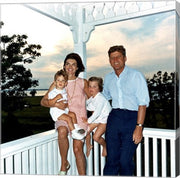 JFK and family in Hyannis Port, August 1962