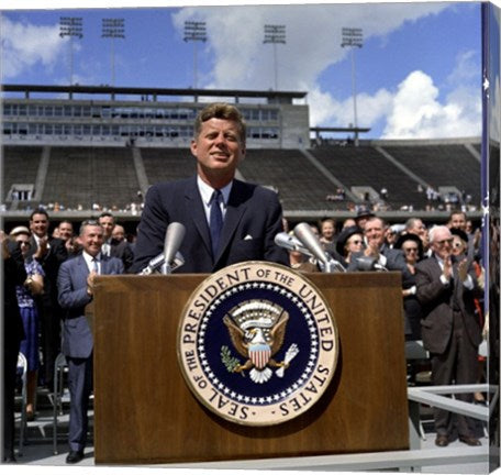 JFK at Rice University