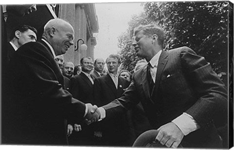 JFK Khrushchev Handshake 1961