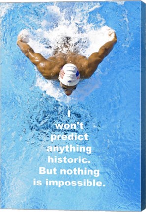 Historic Swimming Quote by Sports Mania