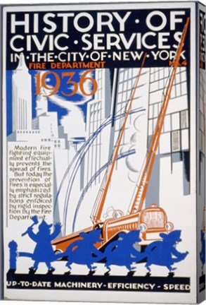 History of Civic Services in the NYC Fire Department 1936