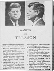 JFK Wanted Dallas, 1963