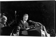President Addresses State Democratic Chairman George Farr