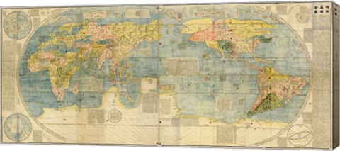 Japanese World Map
