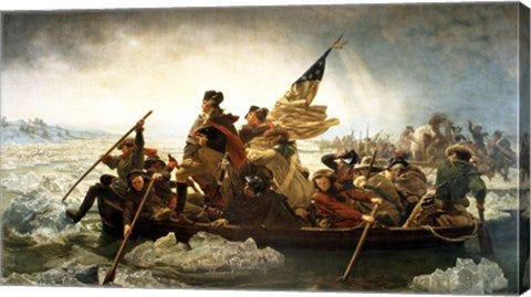 Washington Crossing the Delaware by Emanuel Leutze, MMA-NYC, 1851