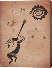 Kokopelli Playing Under the Sun