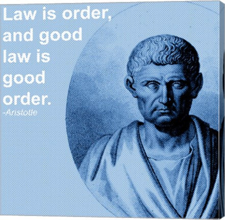 Aristotle Law Quote