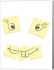 Post- It Smiley Face