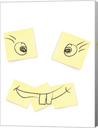 Post- It Smiley Face