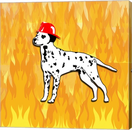 Firefighter Dog