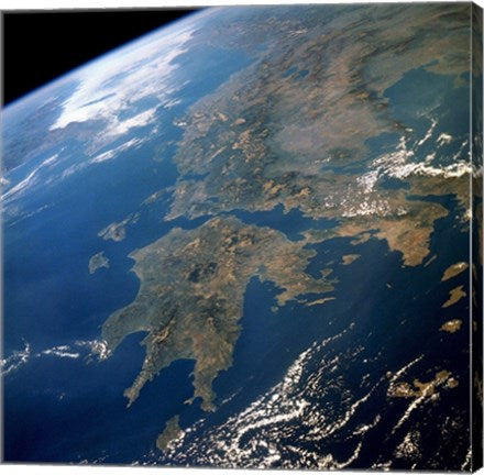 Greece from Space