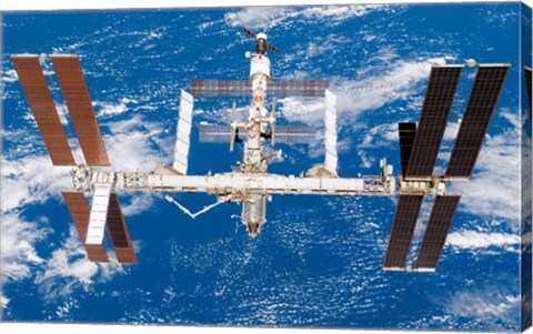 International Space Station moves away from Space Shuttle Endeavour
