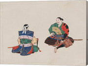Seated Samurai Warriors