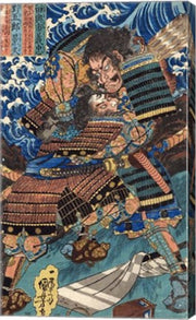 Kuniyoshi Utagawa, Suikoden Design The Struggle