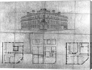 Plans for bank of British North America Toronto