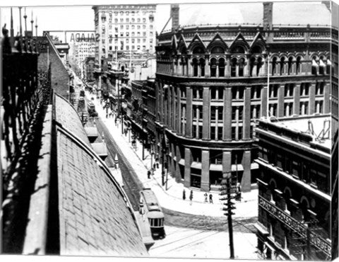 Yonge Street, looking North from Customs House