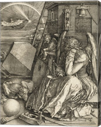 Melencolia I Durer, Albrecht by Albrecht Durer