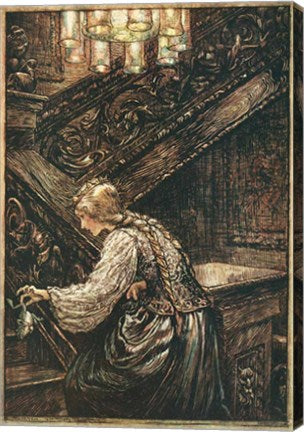 Frog Prince by Arthur Rackham