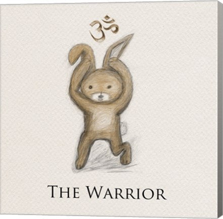 Bunny Yoga,The Warrior Pose