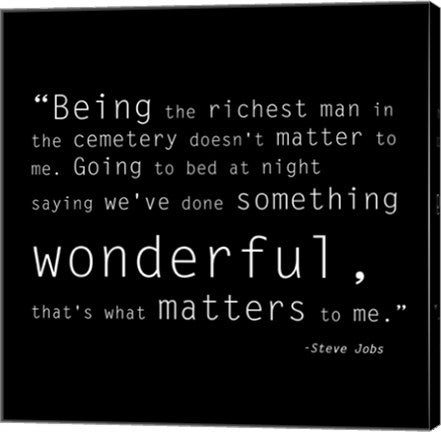 Richest Man Quote
