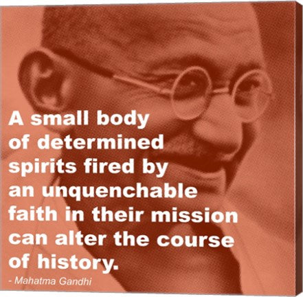 Gandhi - Determination Quote