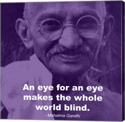 Gandhi - Eye For An Eye Quote
