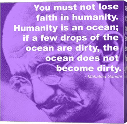 Gandhi - Ocean Quote
