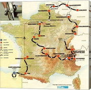 Tour de France 1992 map
