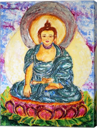 Meditating On A Lotus by Natalie Talocci