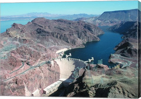 Hoover Dam aerial view