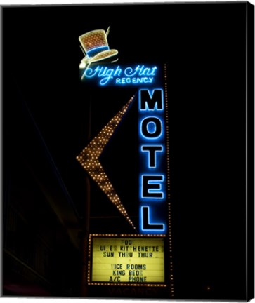 High Hat historic motel, Las Vegas, Nevada