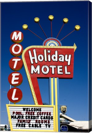 Holiday Motel Sign, Las Vegas, Nevada