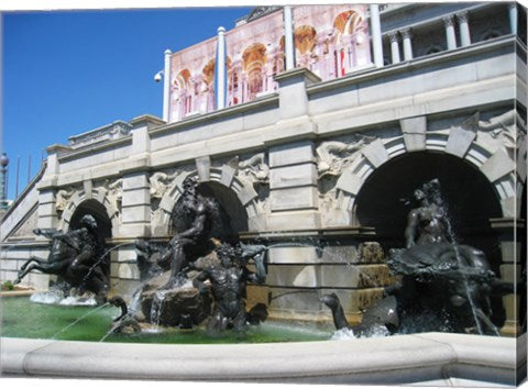 Library of Congress Court of Neptune Fountain Washington DC