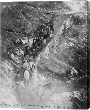 Col. Roosevelt's party descending Bright Angel Trail