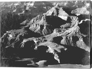 Grand Canyon close in panorama by Ansel Adams