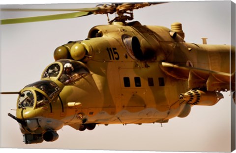 Mi-35 Hind helicopter