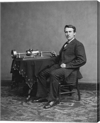 Edison and phonograph