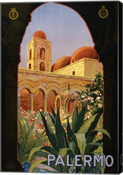 Palermo, travel poster 1920
