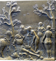 Judgement of Paris, c. 1529, Solnhofen limestone Aphrodite