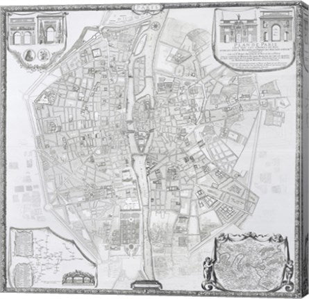 1676 Plan de Bullet et Blondel