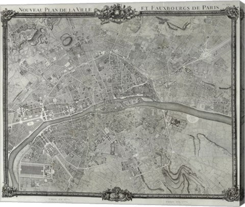 1775 Plan de Jaillot