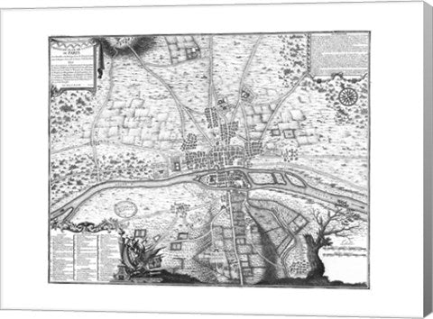 Plan de Paris - gray
